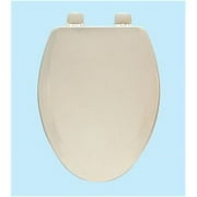 Biscuit Elongated Luxury Plastic Toilet Seat