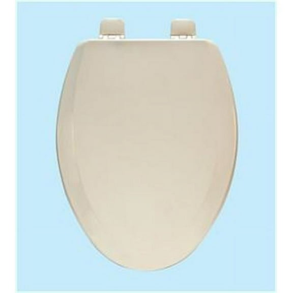 Biscuit Elongated Luxury Plastic Toilet Seat