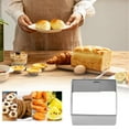 thumbnail image 1 of Biscuit Mold Clearance! Huayishang Christmas House Cookie Cutter Cookie Tool Cookie Cutter Baking Tool Cookie Set Stainless Cookie Cutter Cake Cookie Ring Baking Tool, 1*Rectangular Mold, 1 of 9