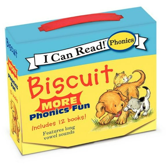 Pre-Owned Biscuit: More 12-Book Phonics Fun!: Includes 12 Mini-Books Featuring Short and Long Vowel (Paperback 9780062086532) by Alyssa Satin Capucilli