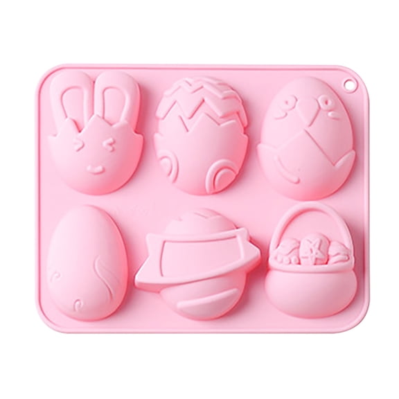 Biscuit Moulds,Easter Dinosaur Silicone Cake Tool Holiday Baking Supplies Chocolate Tool