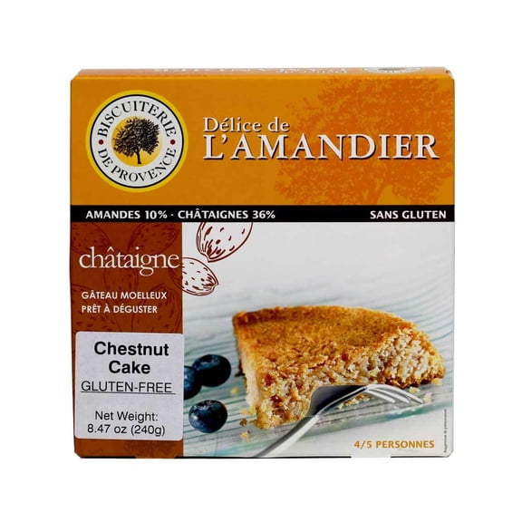Biscuiterie de Provence - Almond Chestnut Cake, Gluten Free - 8.47 oz