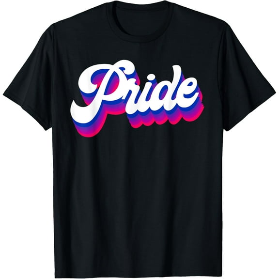 Bisexual Bi Pride Flag Pride T-Shirt Tops Tee