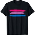 thumbnail image 1 of Bisexual Flag Bisexuality LGBT Bi Pride Bisexual Flag T-Shirt, 1 of 4