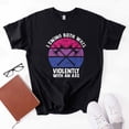 thumbnail image 1 of Bisexual T-Shirt, I Swing Both Ways Violently With An Axe, Funny LGBT Pride Gift, 1 of 3