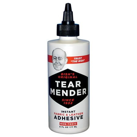 Bish's Original Tear Mender Instant Fabric & Leather Adhesive 6oz