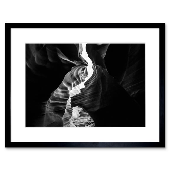 Bishop Antelope Canyon USA Framed Wall Art Print