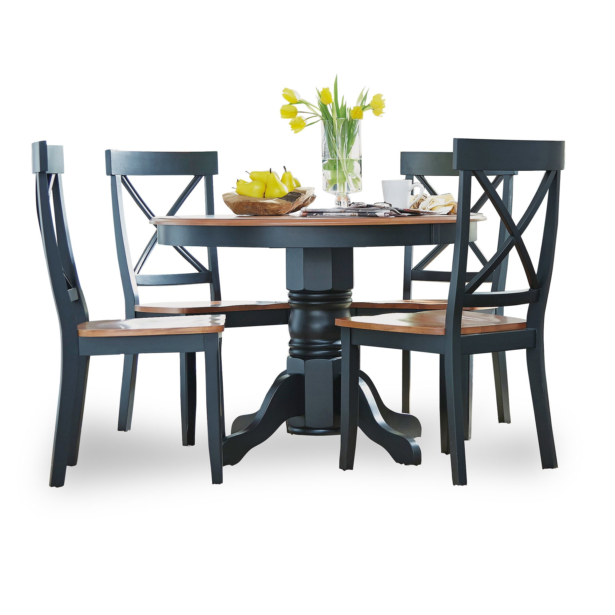 Black 5 Piece Dining Set