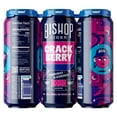 thumbnail image 1 of Bishop Crackberry Hard Cider, 6 Pack, 12 fl oz Cans, 6% ABV, 1 of 4
