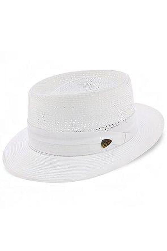 Bishop - Dobbs Straw Porkpie Hat - DSBISH