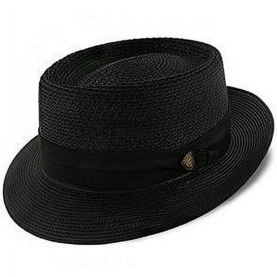 Bishop - Dobbs Straw Porkpie Hat - DSBISH