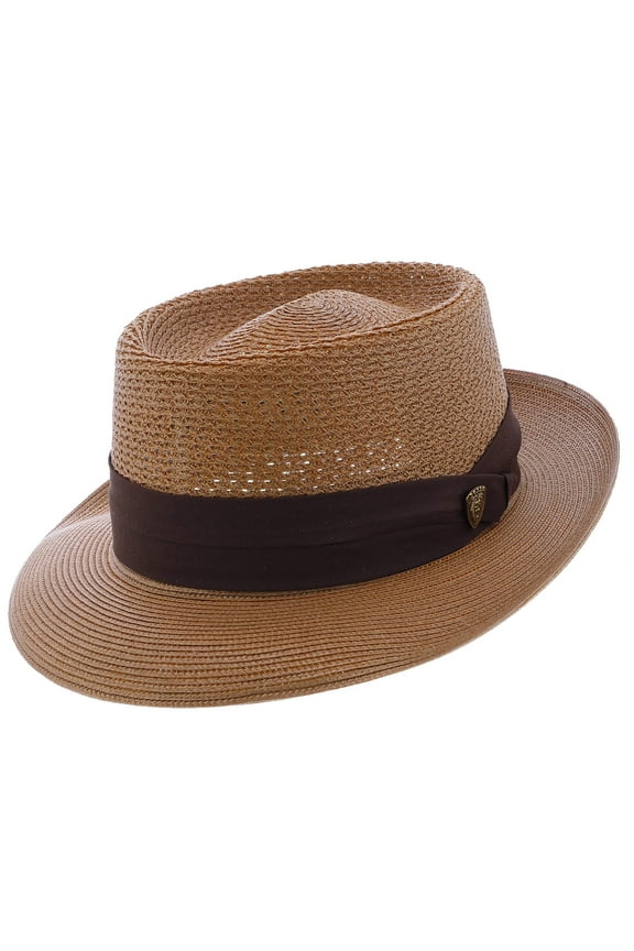 Bishop - Dobbs Straw Porkpie Hat - DSBISH