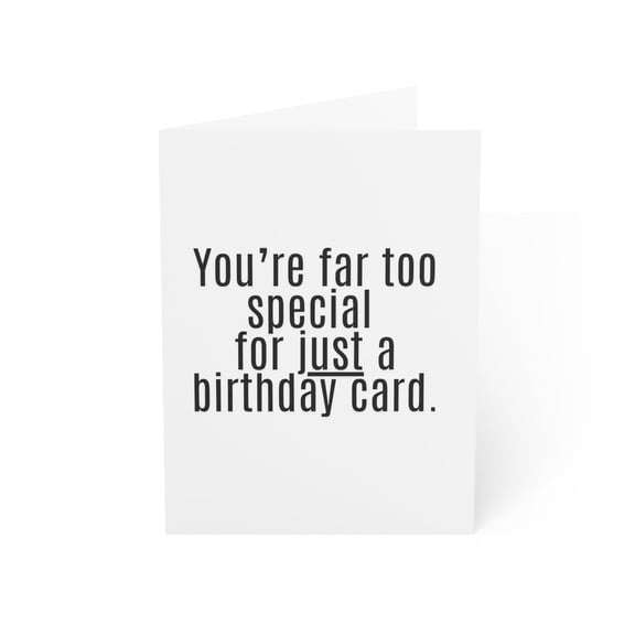 Bishop Street Designs Funny Birthday Greeting Card, 5 x 7 Inches