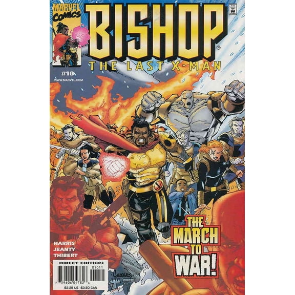 Bishop The Last X-Man #10 VF ; Marvel Comic Book