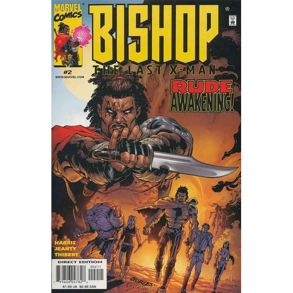 Bishop The Last X-Man #2 VF ; Marvel Comic Book