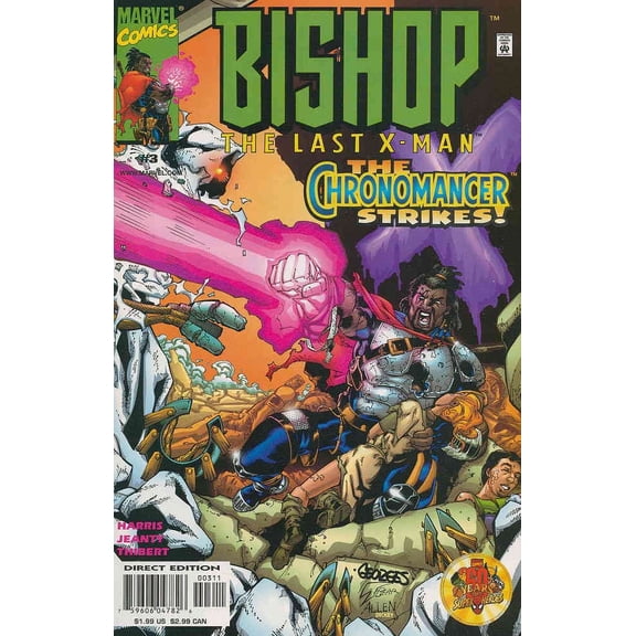 Bishop The Last X-Man #3 VF ; Marvel Comic Book
