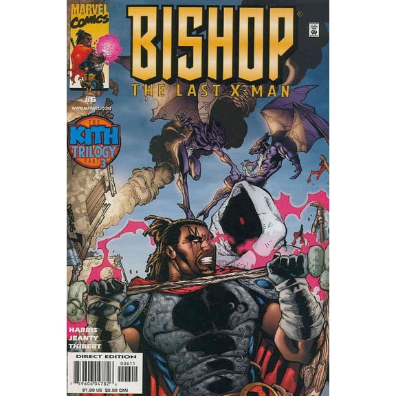 Bishop The Last X-Man #6 VF ; Marvel Comic Book