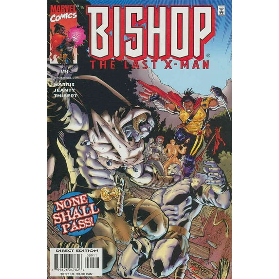 Bishop The Last X-Man #9 VF ; Marvel Comic Book