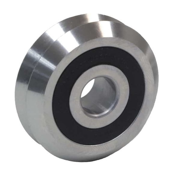 Bishop-Wisecarver Washdown Guide Wheel,Size 2,Bore.375 In WDW2SSX