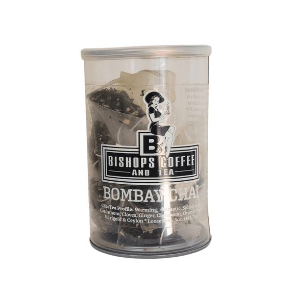 Bishops Coffee And Tea Bombay Chai Spiced Tea Bags 15 Count 2oz
