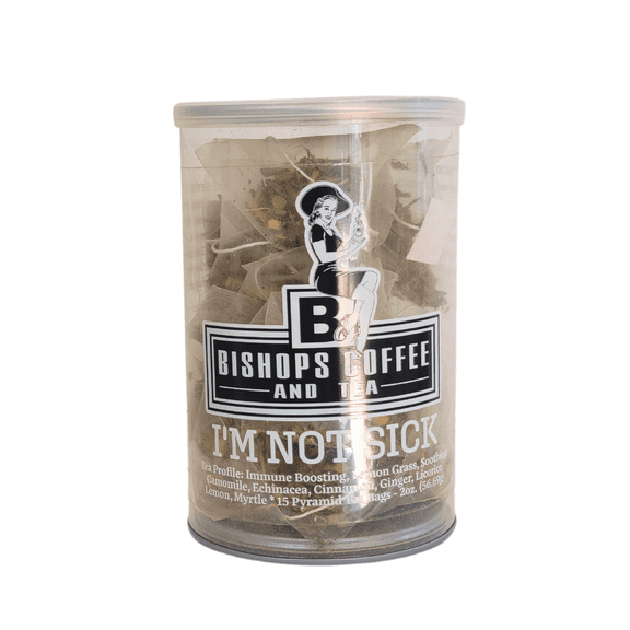 Bishops Coffee And Tea I'm Not Sick Tea Immune Boosting 15 Count 2 oz