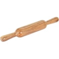 thumbnail image 1 of BishtHub Wooden Chapati Rolling Pin Belan Brown Roti Maker Chapati Velan Kitchen Utensils- 12 inch, (Pack Of 1), 1 of 1