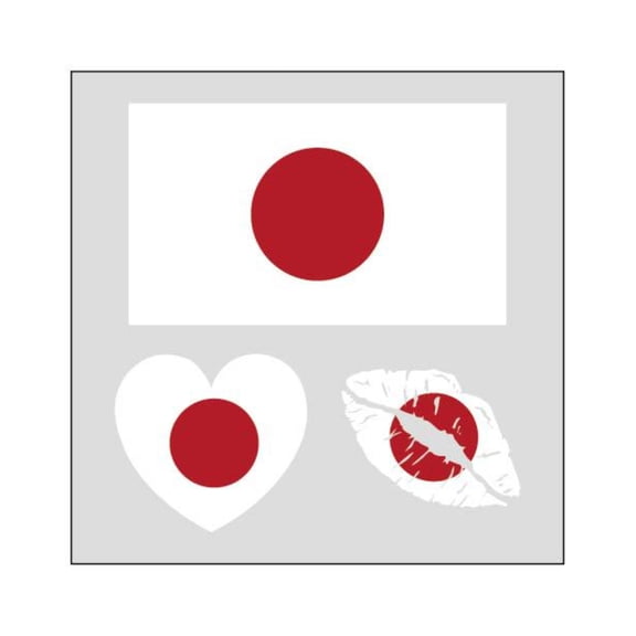 Bisitoy 10 Pack Temporary Tattoo Stickers Football Match Sports Festival Country Flags Stickers on Face Arm Water Transfe (J)