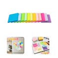 thumbnail image 1 of Bisitoy 12 colors 3 x 3 Inch Bright Color Sticky Notes Multicolor Self-Adhesive Memo Pads, Removable Fluorescent Sticky Note for Office, Teachers, Daily Reminders, 1 of 4