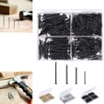 thumbnail image 1 of Bisitoy 200pcs Picture Hanging Nails Set Assorted Sizes Wall Nails with Storage Box, 1 of 3