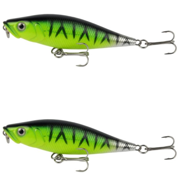 Bisitoy 2Pcs Mini Fishing Lures Set with Ultralight Body for Brook Trout