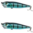 thumbnail image 1 of Bisitoy 2Pcs Sinking Fishing Lures Set with Glass Rattles for Deep Water Walleye, 1 of 5