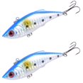 thumbnail image 1 of Bisitoy 2Pcs Sinking Fishing Lures Set with Glass Rattles for Deep Water Walleye, 1 of 4