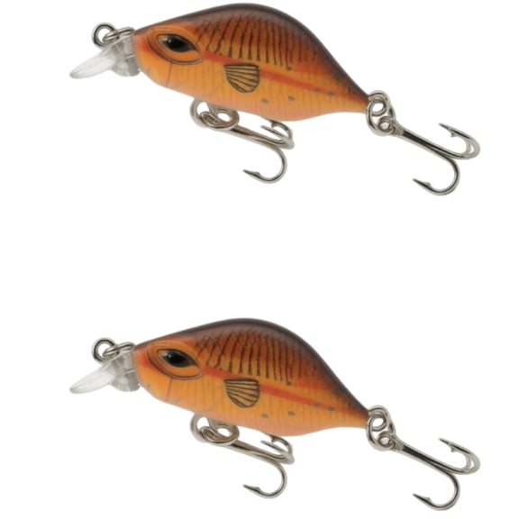 Bisitoy 2Pcs Spinner Fishing Lures Set with Colorado Blade for River Smallmouth