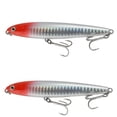 thumbnail image 1 of Bisitoy 2Pcs Swimbait Fishing Lures Set with Paddle Tail for Large Predators, 1 of 4