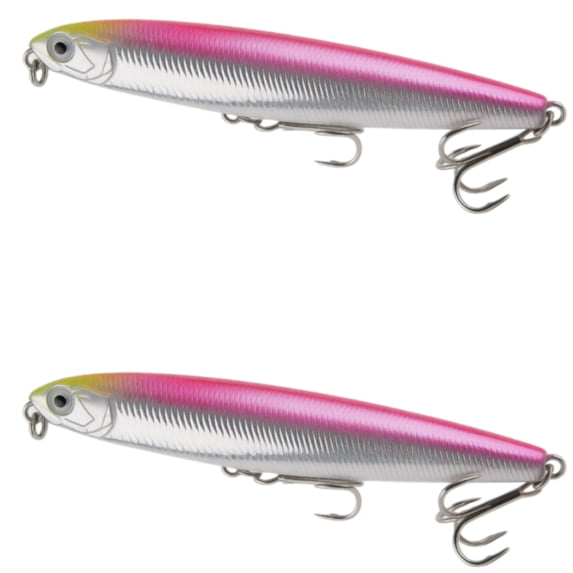 Bisitoy 2Pcs Swimbait Fishing Lures Set with Paddle Tail for Large Predators