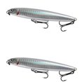 thumbnail image 1 of Bisitoy 2Pcs Swimbait Fishing Lures Set with Paddle Tail for Large Predators, 1 of 4