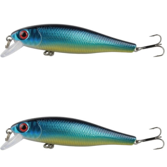 Bisitoy 2Pcs Weedless Fishing Lures Set with Flipping Hook for Heavy Cover