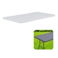 thumbnail image 1 of Bisitoy 30 x 48 Inch Fitted Rectangular Table Cover, Elastic Stretch Tablecloth, Waterproof Table Cloth for Folding Picnic Tables, Indoor & Outdoor Use, 1 of 5