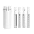thumbnail image 1 of Bisitoy 4-in-1 Travel Dispenser Bottle,4 Pack 30ML Travel Bottles for Toiletries, Leak Proof Travel Size Containers (White, One Size), 1 of 5
