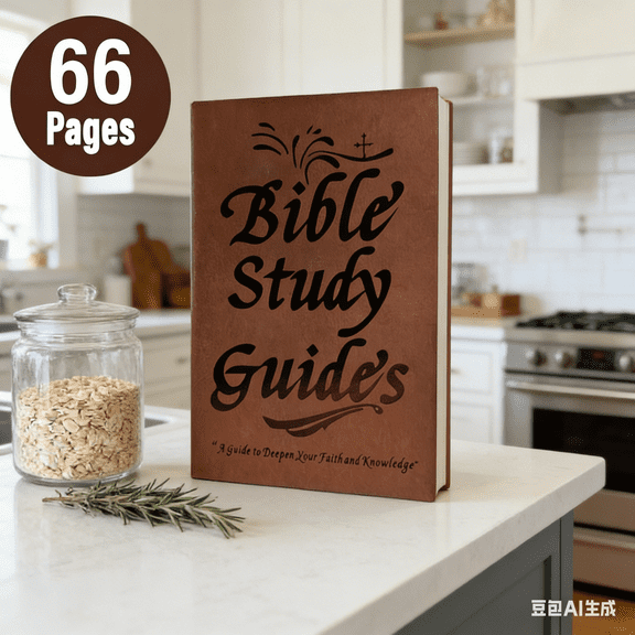 Bisitoy 66 Page Bible Study Guide, Planner, Notebook