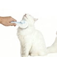 thumbnail image 1 of Bisitoy Cat Brush, Self Cleaning Slicker Dog Brush, Upgraded Dog Brush for Shedding Massaging and Grooming, Removes Loose Undercoat & Portable Comb (Blue), 1 of 3