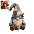 thumbnail image 1 of Bisitoy Christmas DIY Patchwork Gnome Ornament Kit Craft Set, 1 of 4