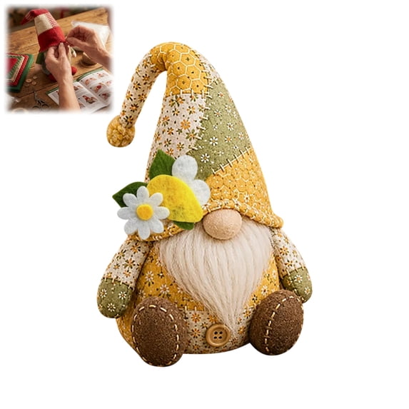 Bisitoy Christmas DIY Patchwork Gnome Ornament Kit 2026 Craft Set