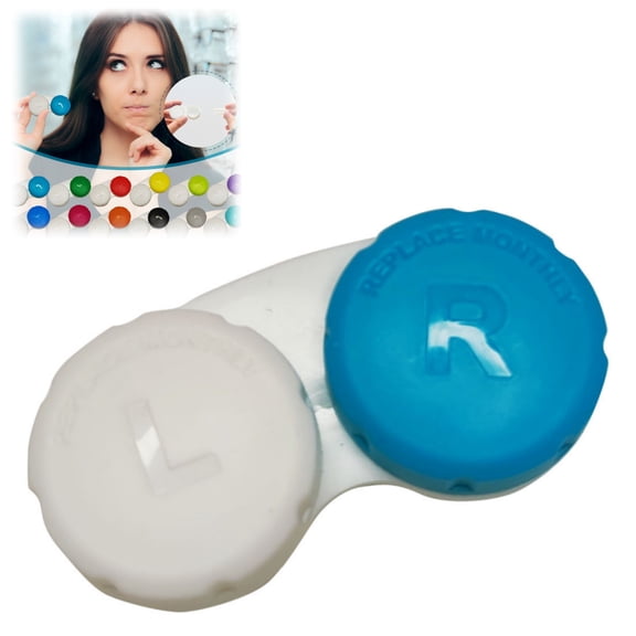 Bisitoy Contact Lens Case, Holder Container for Storage, Travel, Daily Home Use