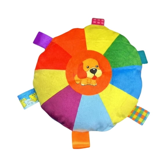 Bisitoy Dog Toys, Durable Squeaky Flying Disc for Pet Training, Crinkle Sound Puppy Teething Toy, Interactive Play & Training Reward for Small Medium Large Dogs