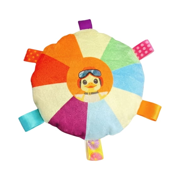Bisitoy Dog Toys, Durable Squeaky Flying Disc for Pet Training, Crinkle Sound Puppy Teething Toy, Interactive Play & Training Reward for Small Medium Large Dogs