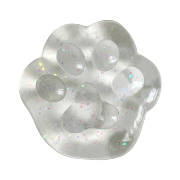 Bisitoy Easter Basket Stuffers, 1Pc Cat Paw Squishy Easter Stress Relief Toys for Adults Teens