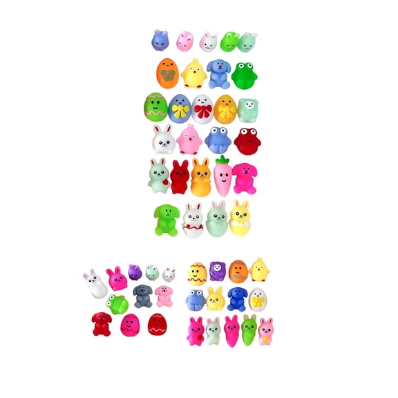 Bisitoy Easter Basket Stuffers, 1Pc Squishy Easter Stress Relief Toys for Adults Teens