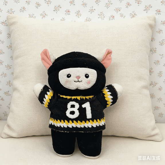 Bisitoy Easter Cuddle-Sized 9.8" Bunny with Perky Ears - Super Soft Stuffed Animal for All Ages