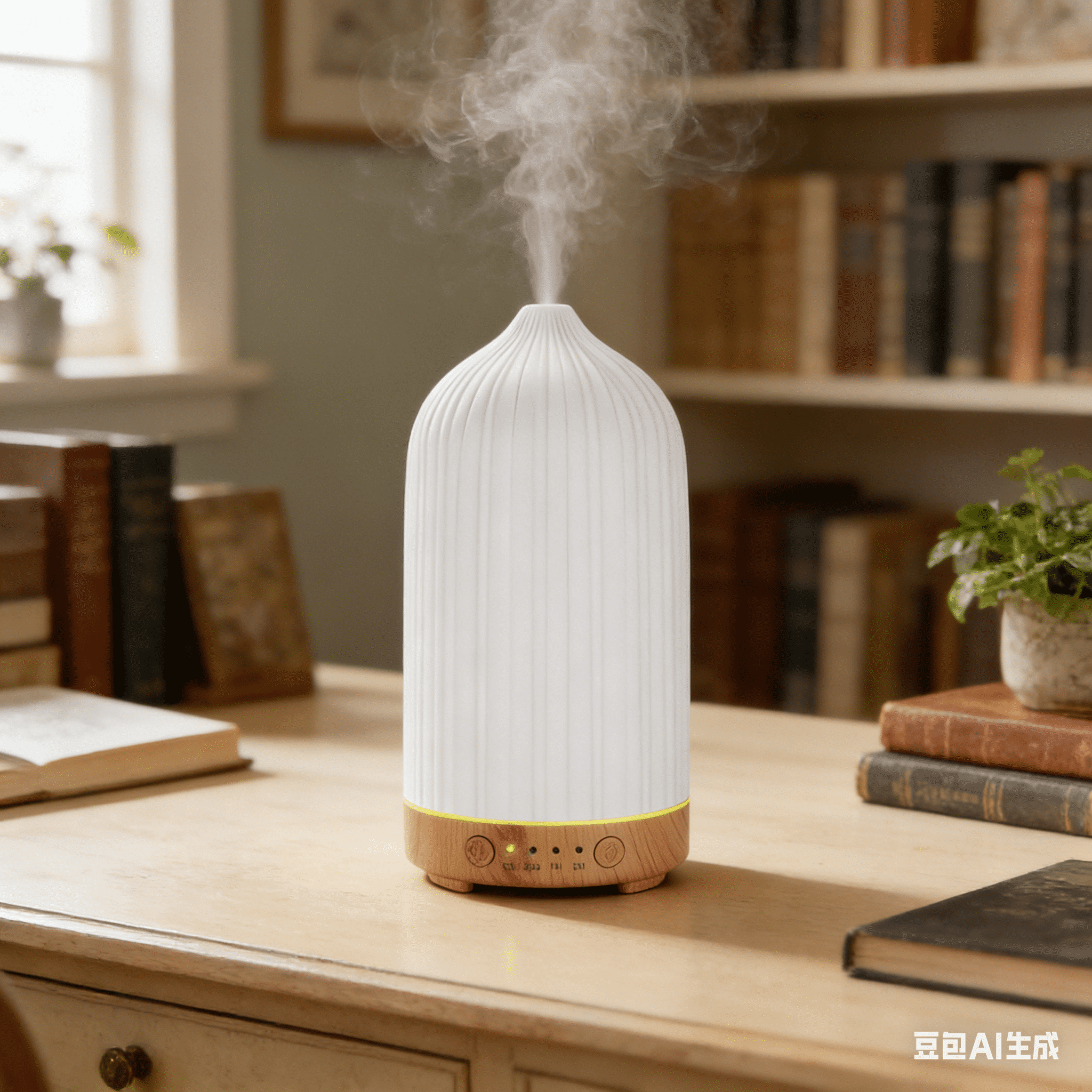 Bisitoy Essential Oil Diffuser, Quiet Ultrasonic Diffuser for Living ...